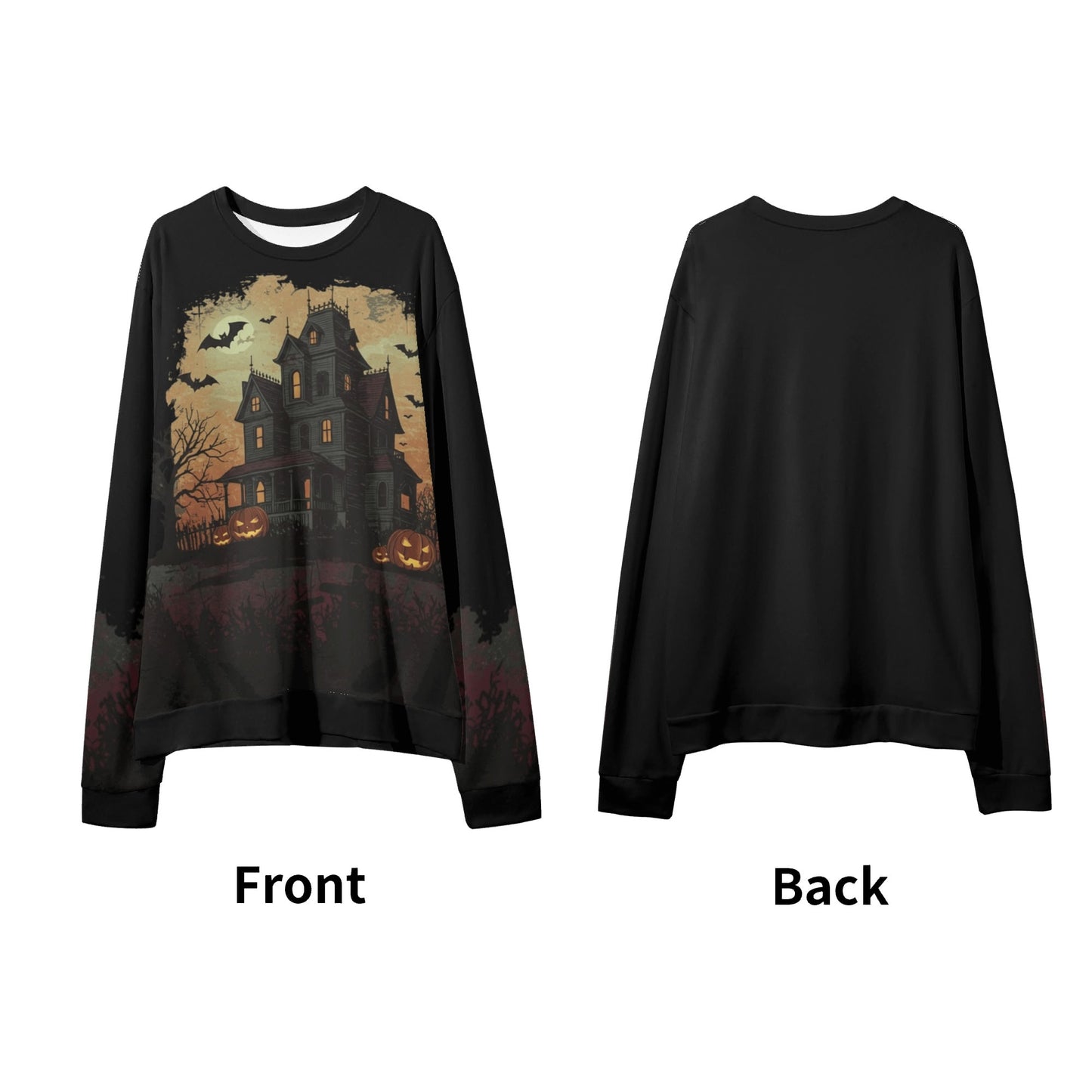 Haunted House Halloween Sweater