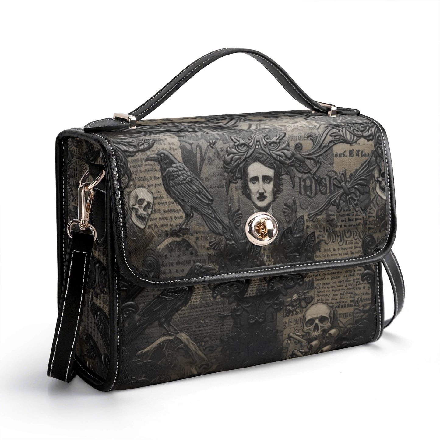 Edgar Allan Poe Satchel Bag