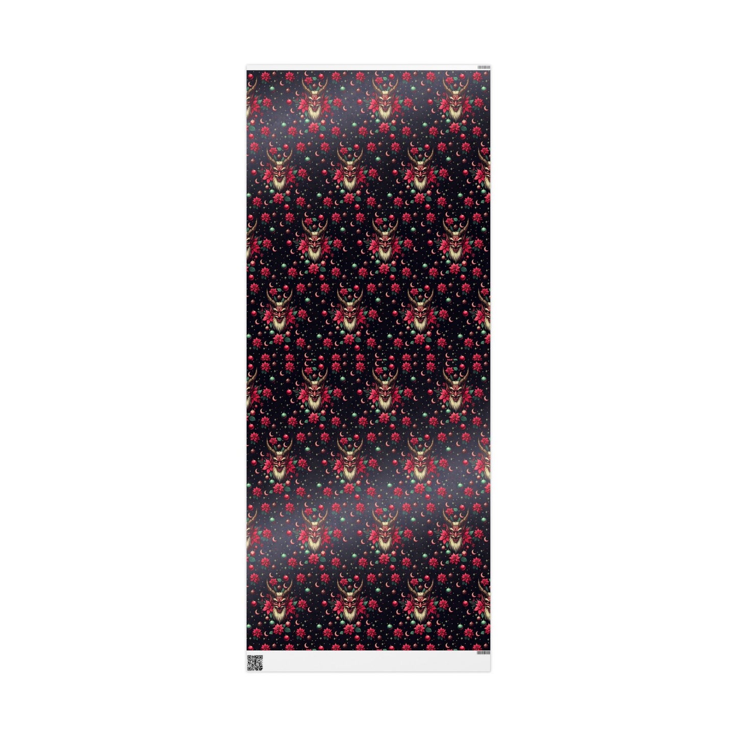 Krampus Wrapping PaperHome DecorVTZdesigns30" x 180"MatteChristmasDecorFestive