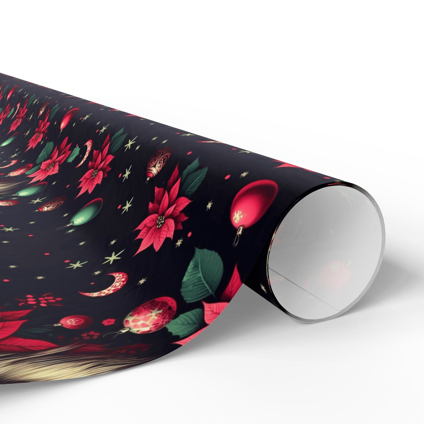 Krampus Wrapping PaperHome DecorVTZdesigns30" x 180"MatteChristmasDecorFestive