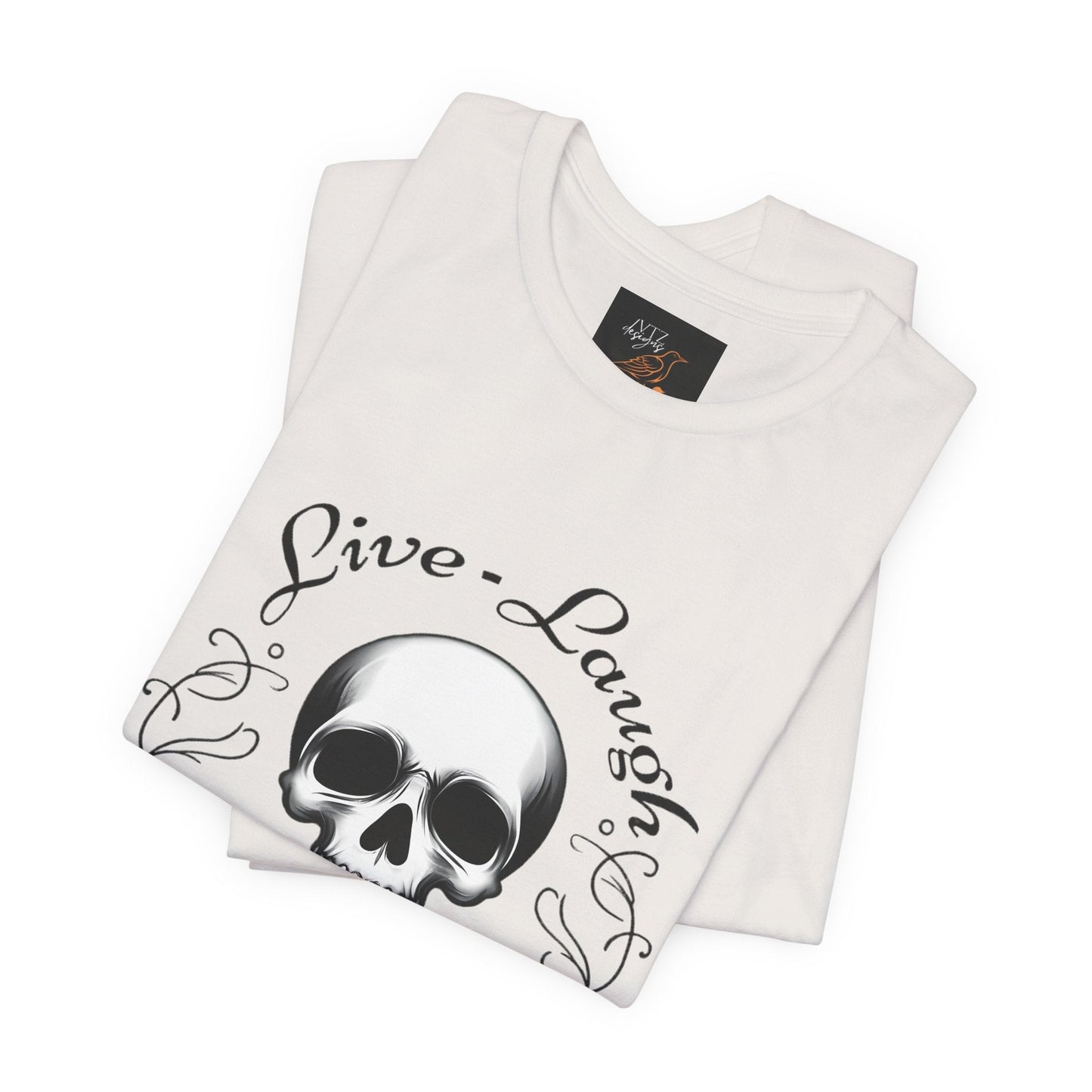 Live Laugh Lobotomy Tee ShirtT - ShirtVTZdesignsVintage WhiteXSclothingCottonCrew neck