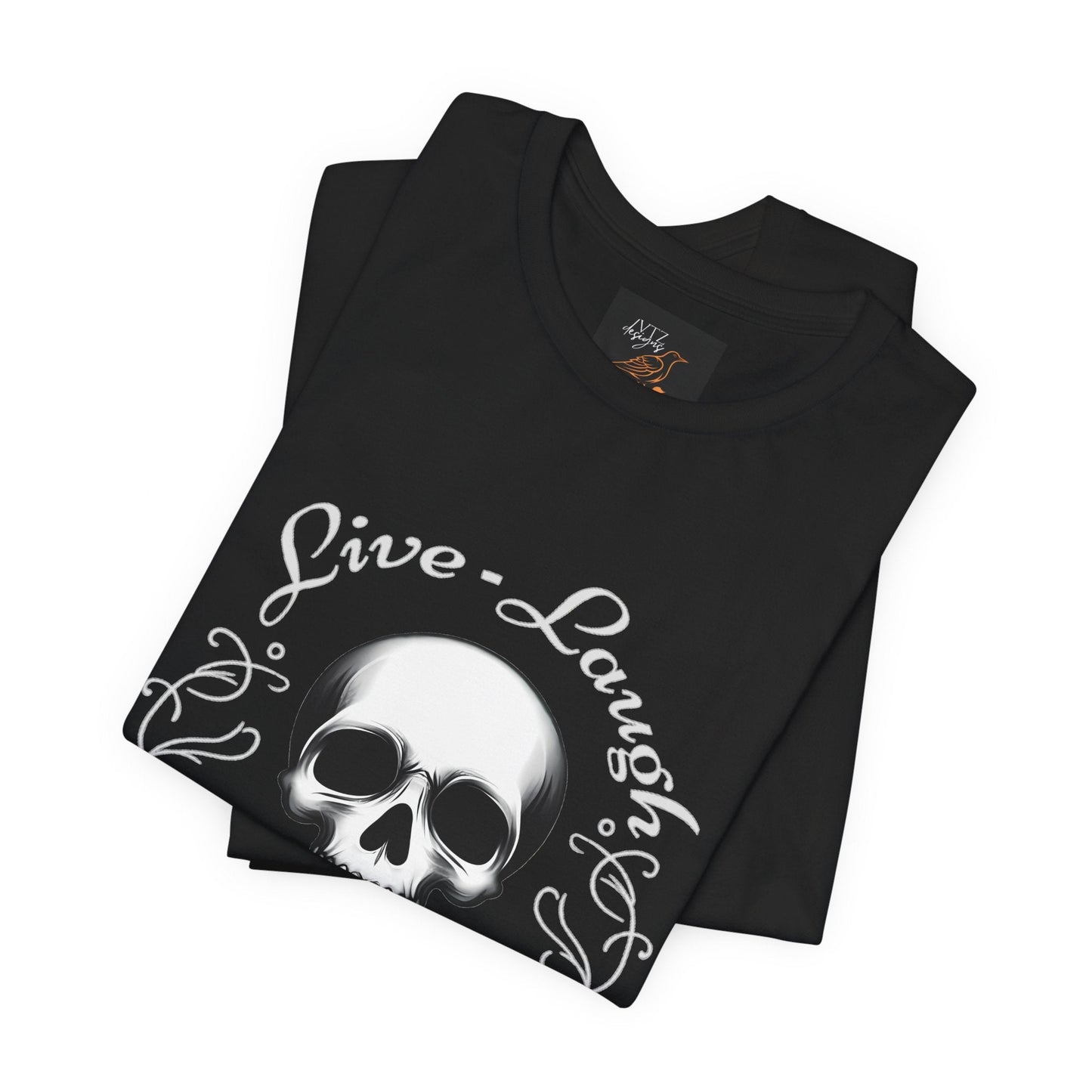 Live Laugh Lobotomy Tee ShirtT - ShirtVTZdesignsVintage WhiteXSclothingCottonCrew neck