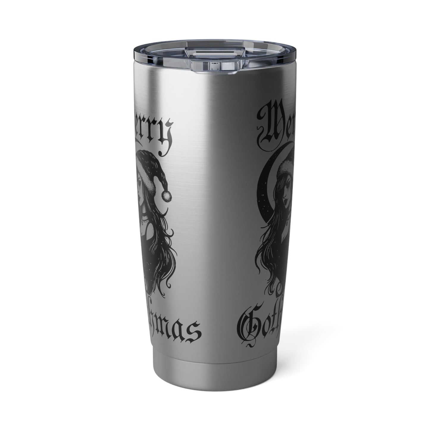 Merry Gothmas 20oz TumblerMugVTZdesigns20ozSilver20 ozBottles & Tumblerschristmas