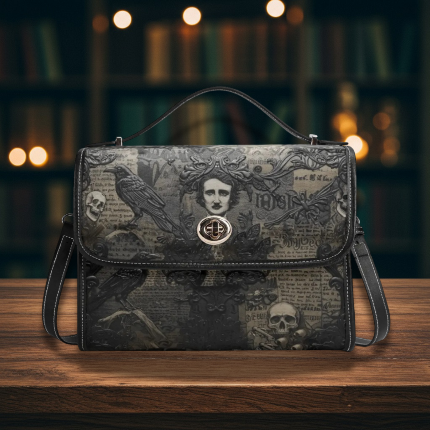 Edgar Allan Poe Satchel Bag