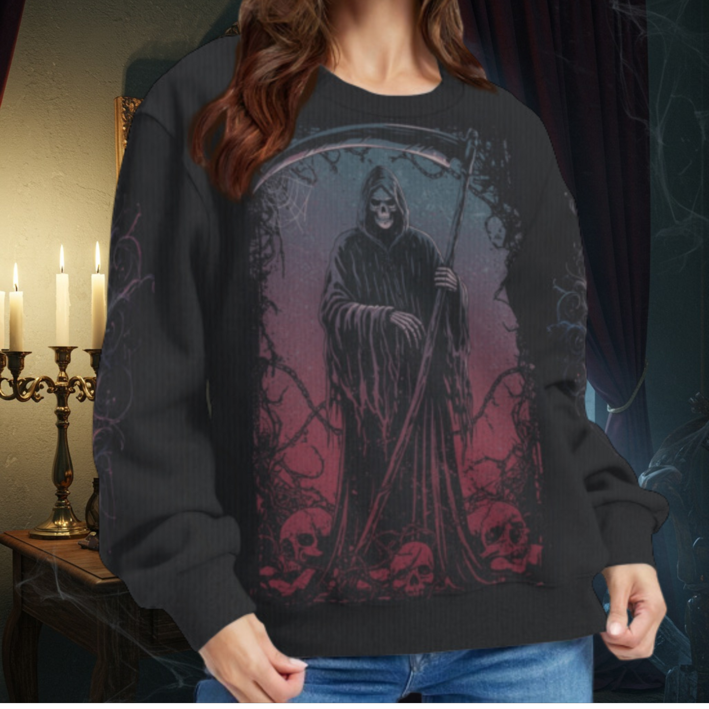 Grim Reaper Sweater