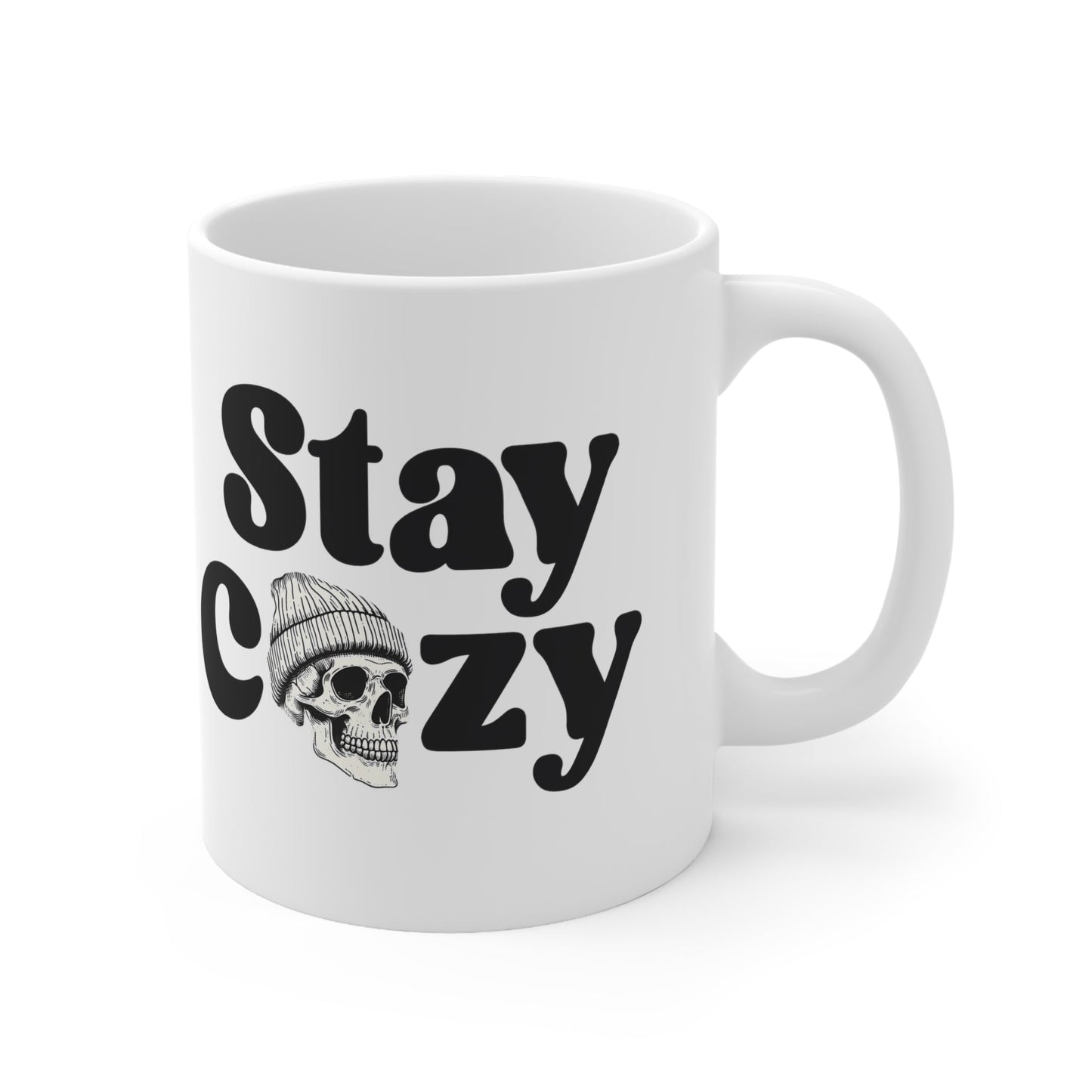 Stay Cozy Ceramic Mug 11ozMugVTZdesigns11oz11ozchristmasCoffee Mugs