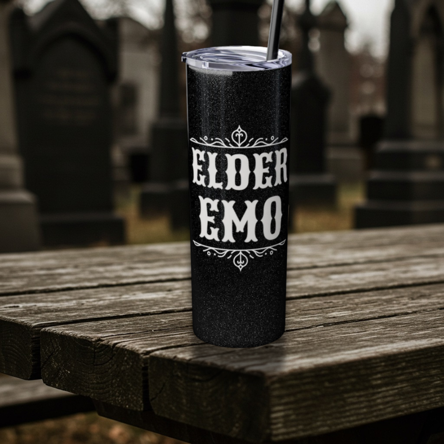 Elder Emo Tumbler