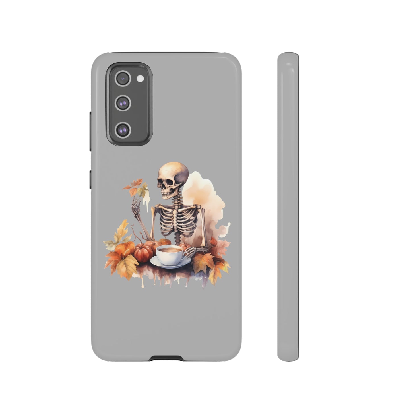 Autumn Skeleton Tough Cases for Samsung iPhone GooglePhone CaseVTZdesignsSamsung Galaxy S20 FEGlossyAccessoriesautumncoffee