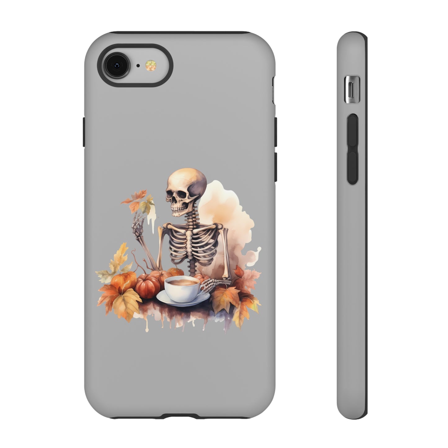 Autumn Skeleton Tough Cases for Samsung iPhone GooglePhone CaseVTZdesignsiPhone 8MatteAccessoriesautumncoffee