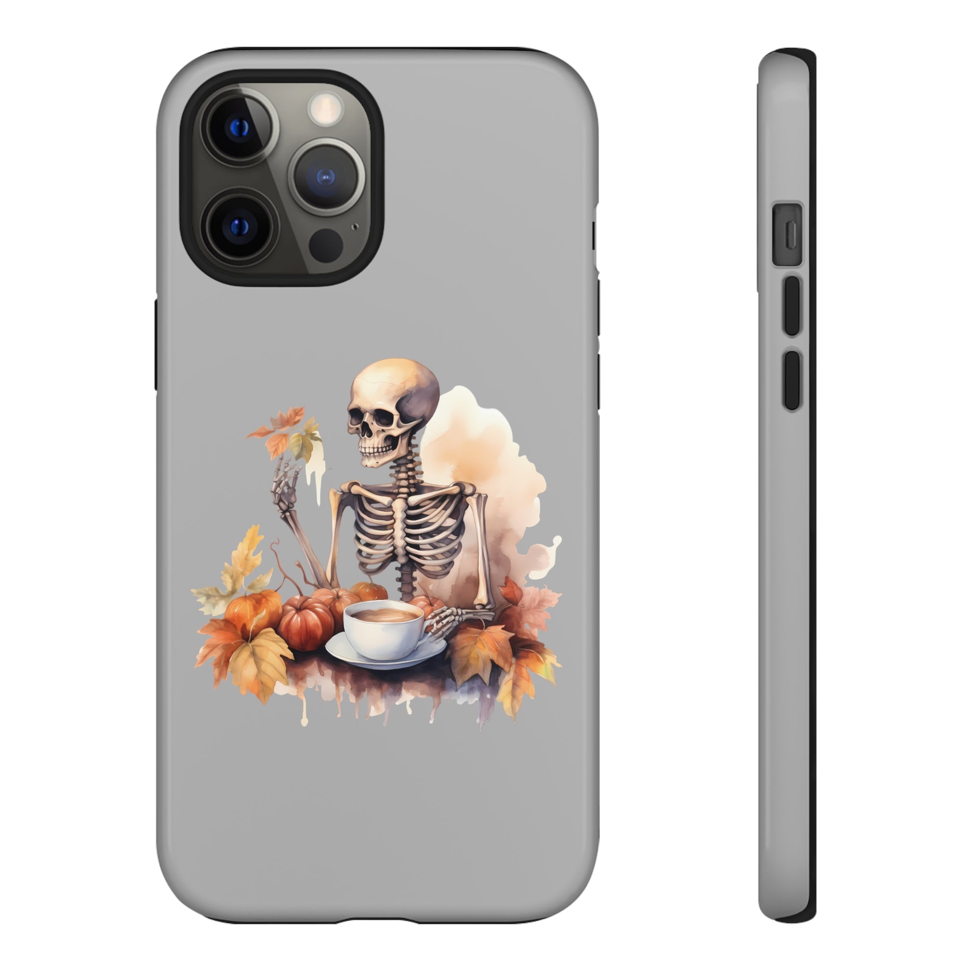 Autumn Skeleton Tough Cases for Samsung iPhone GooglePhone CaseVTZdesignsiPhone 12 Pro MaxGlossyAccessoriesautumncoffee