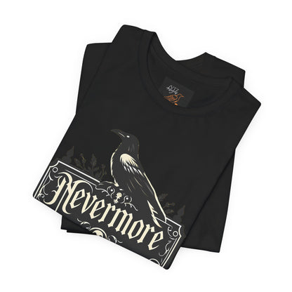 Nevermore Raven Short Sleeve Tee Shirt