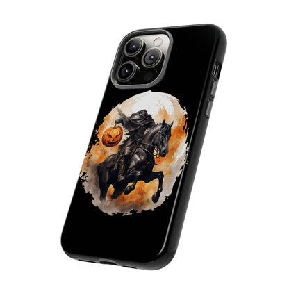 Headless Horseman Pumpkin Head Tough Phone Case for iPhone Samsung GooglePhone CaseVTZdesignsiPhone 12 MiniMatteAccessoriesfallGlossy