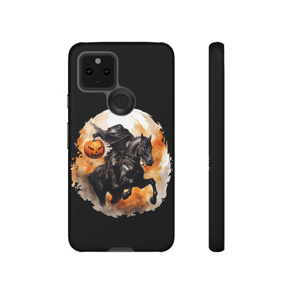 Headless Horseman Pumpkin Head Tough Phone Case for iPhone Samsung GooglePhone CaseVTZdesignsGoogle Pixel 5 5GMatteAccessoriesfallGlossy