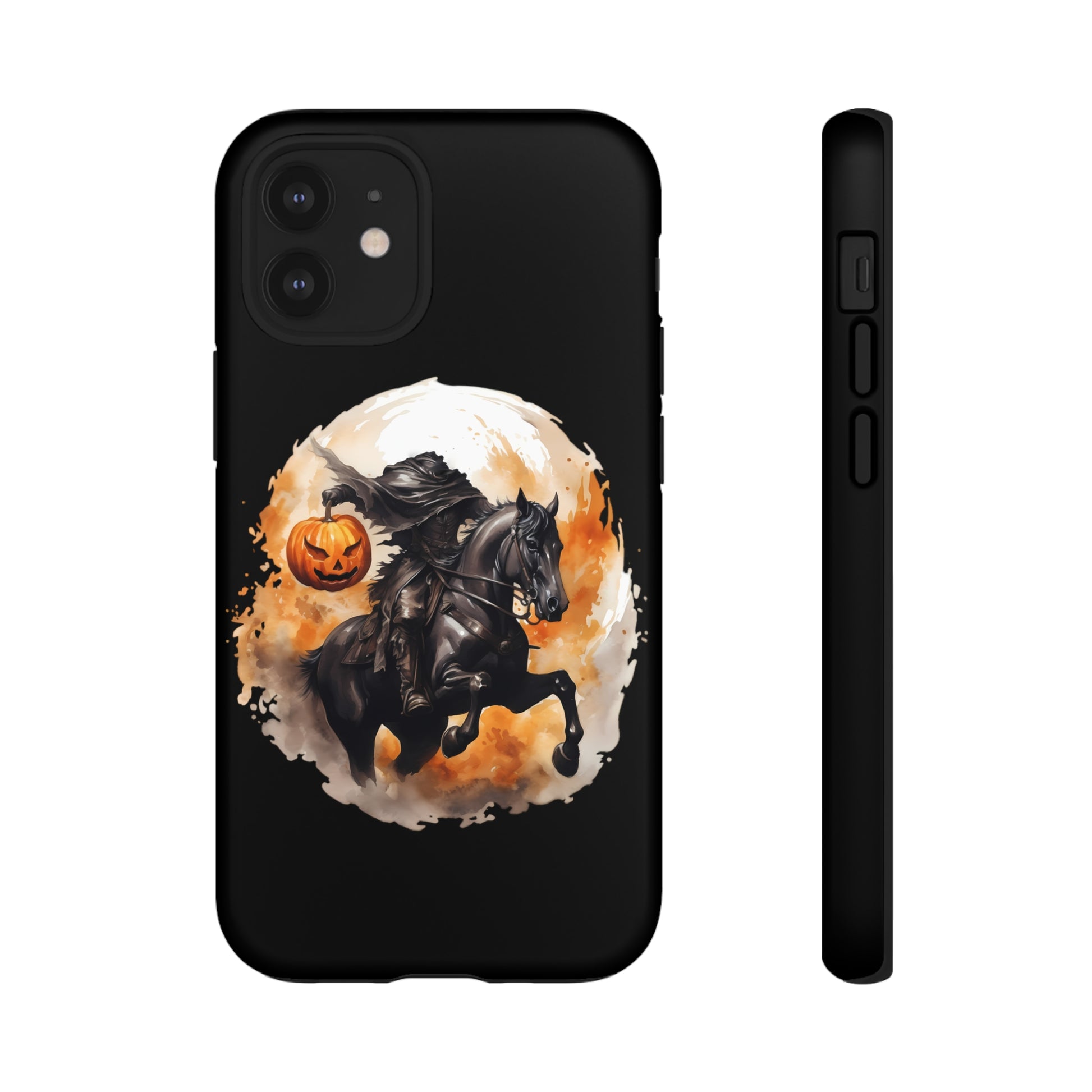 Headless Horseman Pumpkin Head Tough Phone Case for iPhone Samsung GooglePhone CaseVTZdesignsiPhone 12 MiniMatteAccessoriesfallGlossy