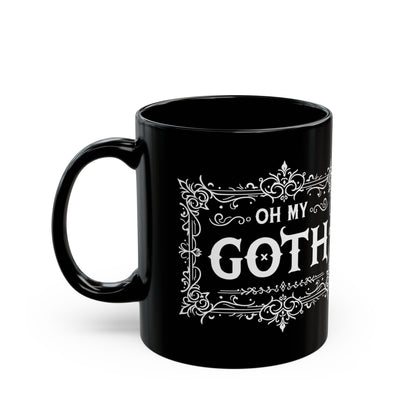 Oh My Goth Black Mug