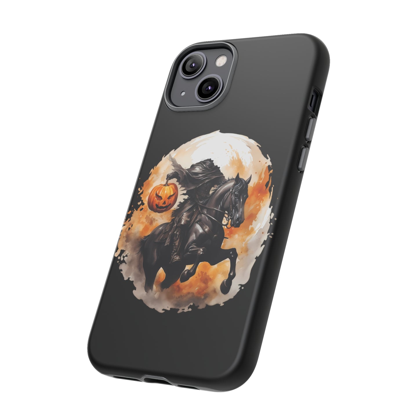 Headless Horseman Pumpkin Head Tough Phone Case for iPhone Samsung GooglePhone CaseVTZdesignsiPhone 12 MiniMatteAccessoriesfallGlossy