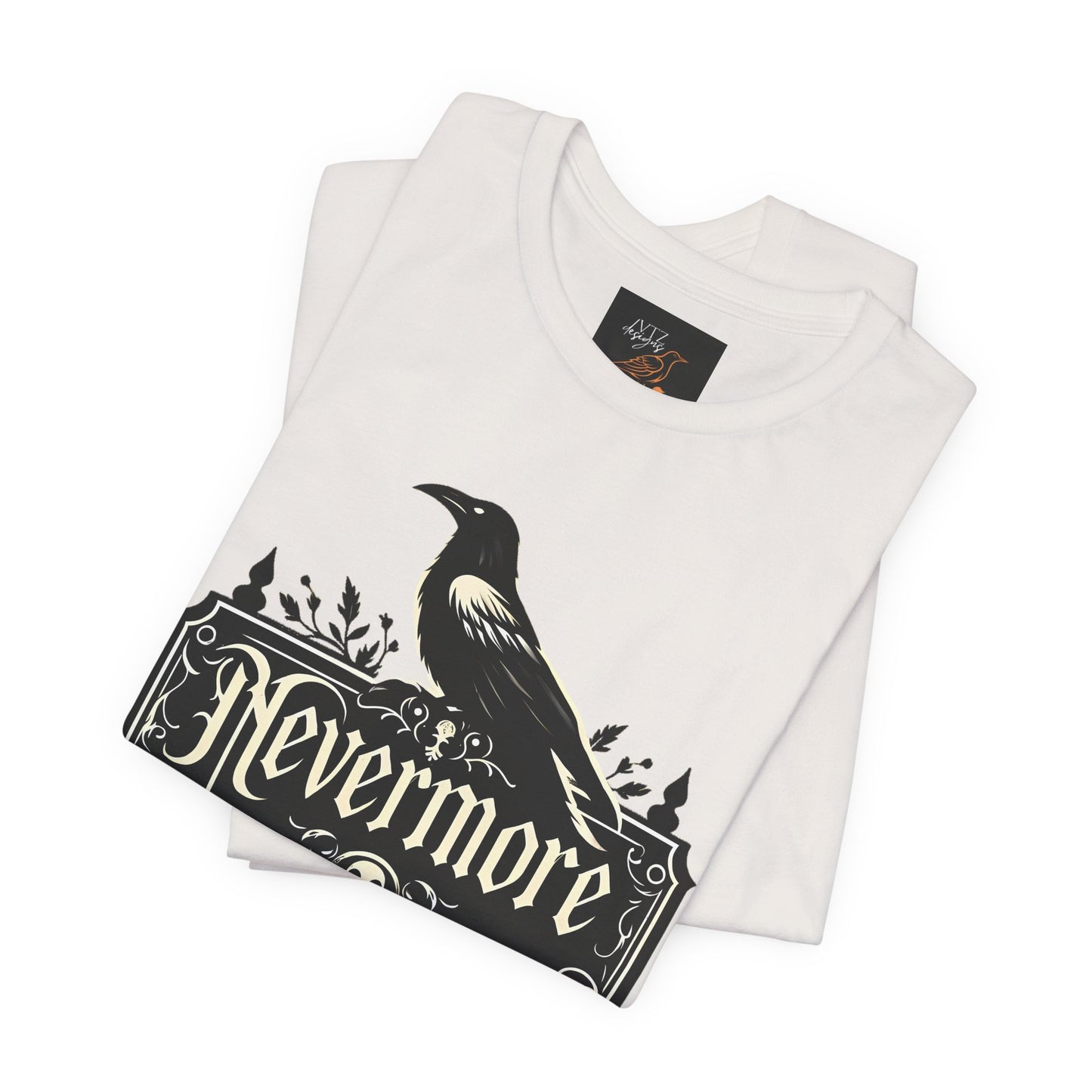 Nevermore Raven Short Sleeve Tee Shirt