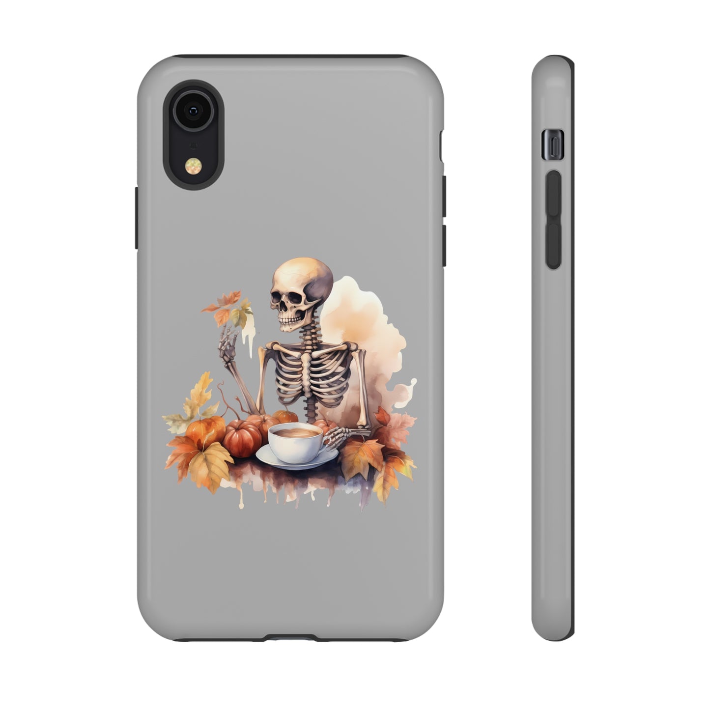 Autumn Skeleton Tough Cases for Samsung iPhone GooglePhone CaseVTZdesignsiPhone XRGlossyAccessoriesautumncoffee