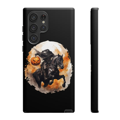 Headless Horseman Pumpkin Head Tough Phone Case for iPhone Samsung GooglePhone CaseVTZdesignsSamsung Galaxy S22 UltraMatteAccessoriesfallGlossy