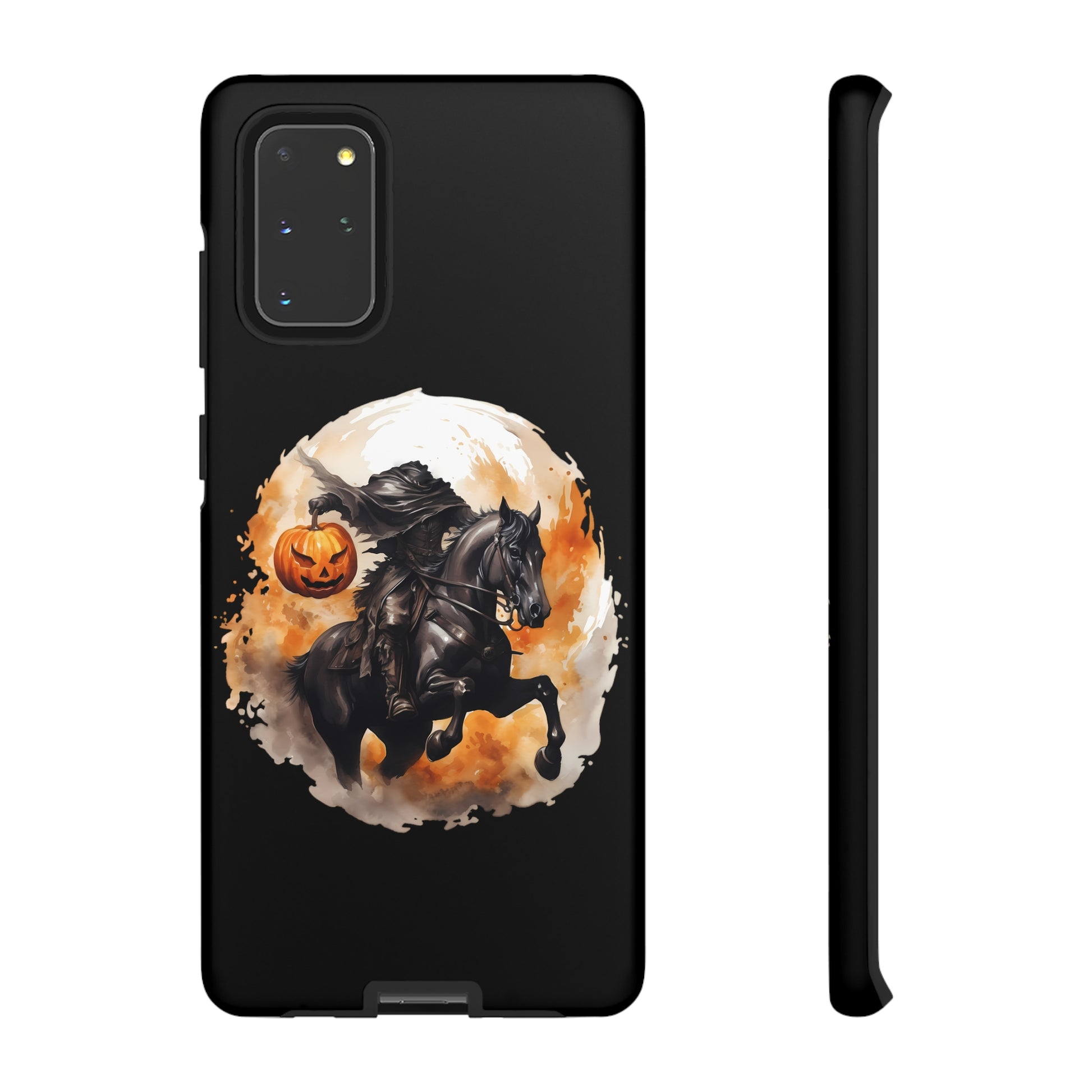 Headless Horseman Pumpkin Head Tough Phone Case for iPhone Samsung GooglePhone CaseVTZdesignsSamsung Galaxy S20+MatteAccessoriesfallGlossy