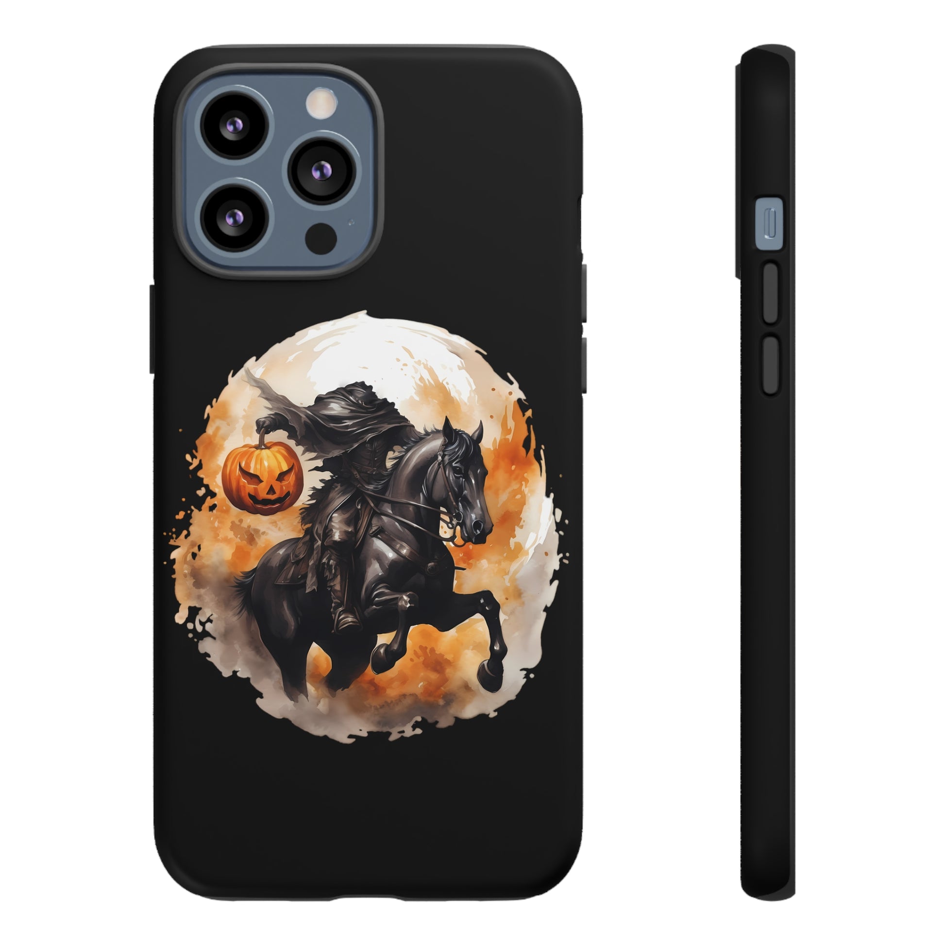 Headless Horseman Pumpkin Head Tough Phone Case for iPhone Samsung GooglePhone CaseVTZdesignsiPhone 13 Pro MaxMatteAccessoriesfallGlossy