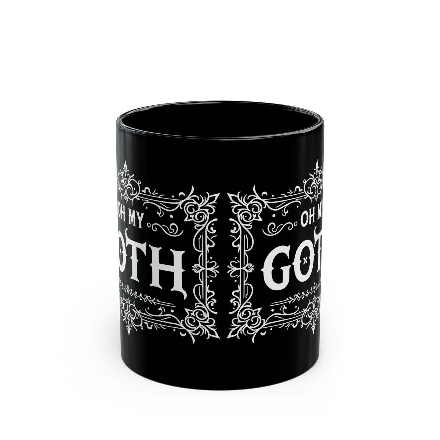 Oh My Goth Black Mug