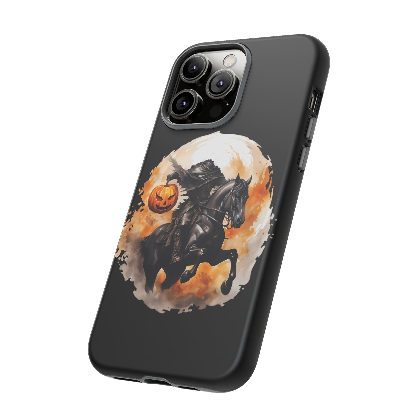 Headless Horseman Pumpkin Head Tough Phone Case for iPhone Samsung GooglePhone CaseVTZdesignsiPhone 12 MiniMatteAccessoriesfallGlossy