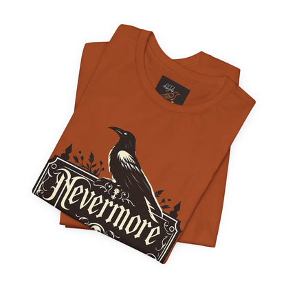 Nevermore Raven Short Sleeve Tee Shirt