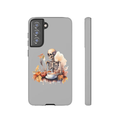 Autumn Skeleton Tough Cases for Samsung iPhone GooglePhone CaseVTZdesignsSamsung Galaxy S21 FEMatteAccessoriesautumncoffee