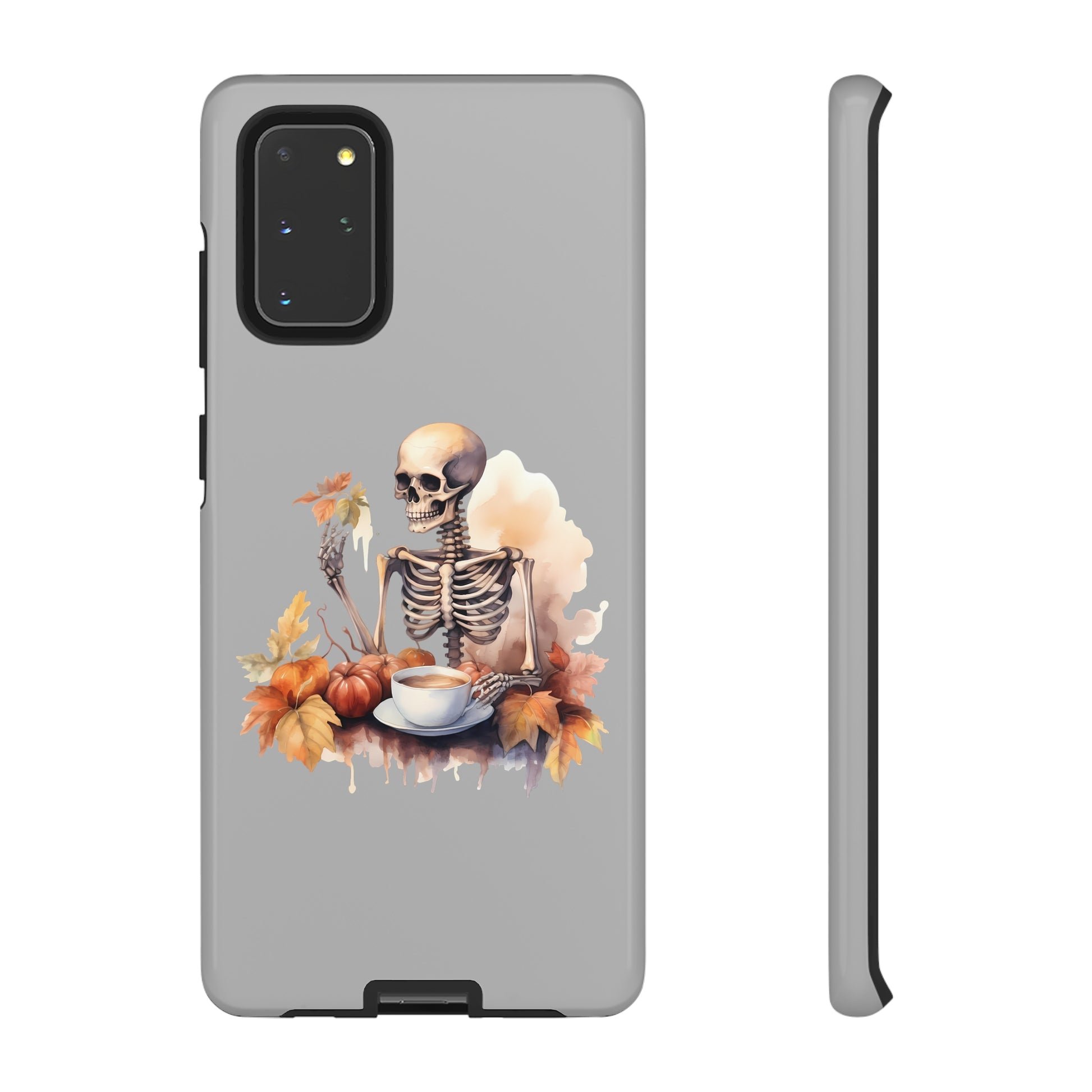 Autumn Skeleton Tough Cases for Samsung iPhone GooglePhone CaseVTZdesignsSamsung Galaxy S20+GlossyAccessoriesautumncoffee