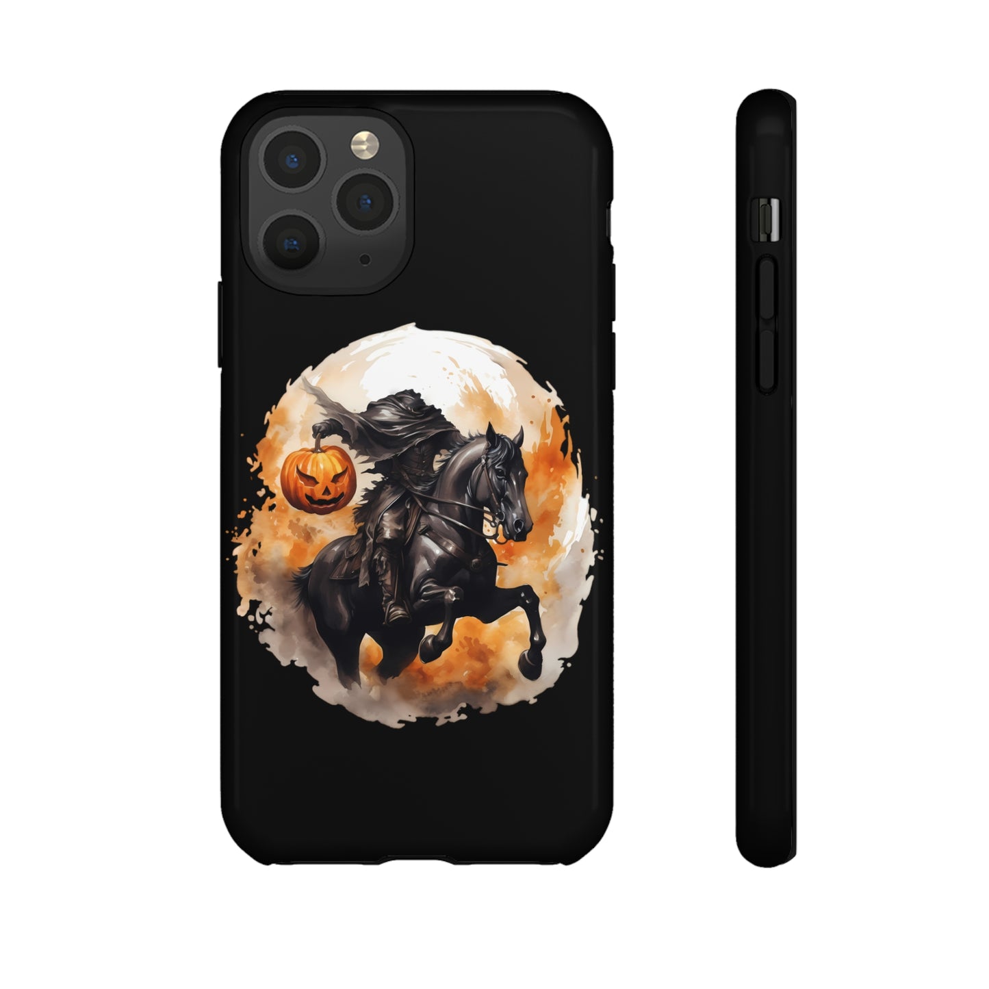 Headless Horseman Pumpkin Head Tough Phone Case for iPhone Samsung GooglePhone CaseVTZdesignsiPhone 11 ProGlossyAccessoriesfallGlossy