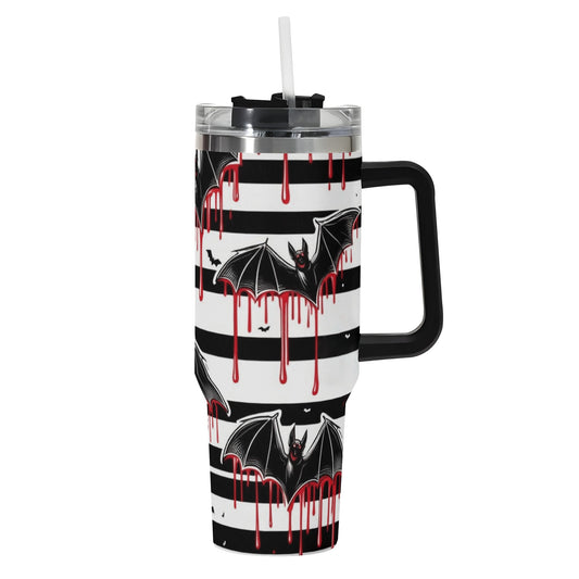 Dripping Bats and Stripes 40oz Tumbler