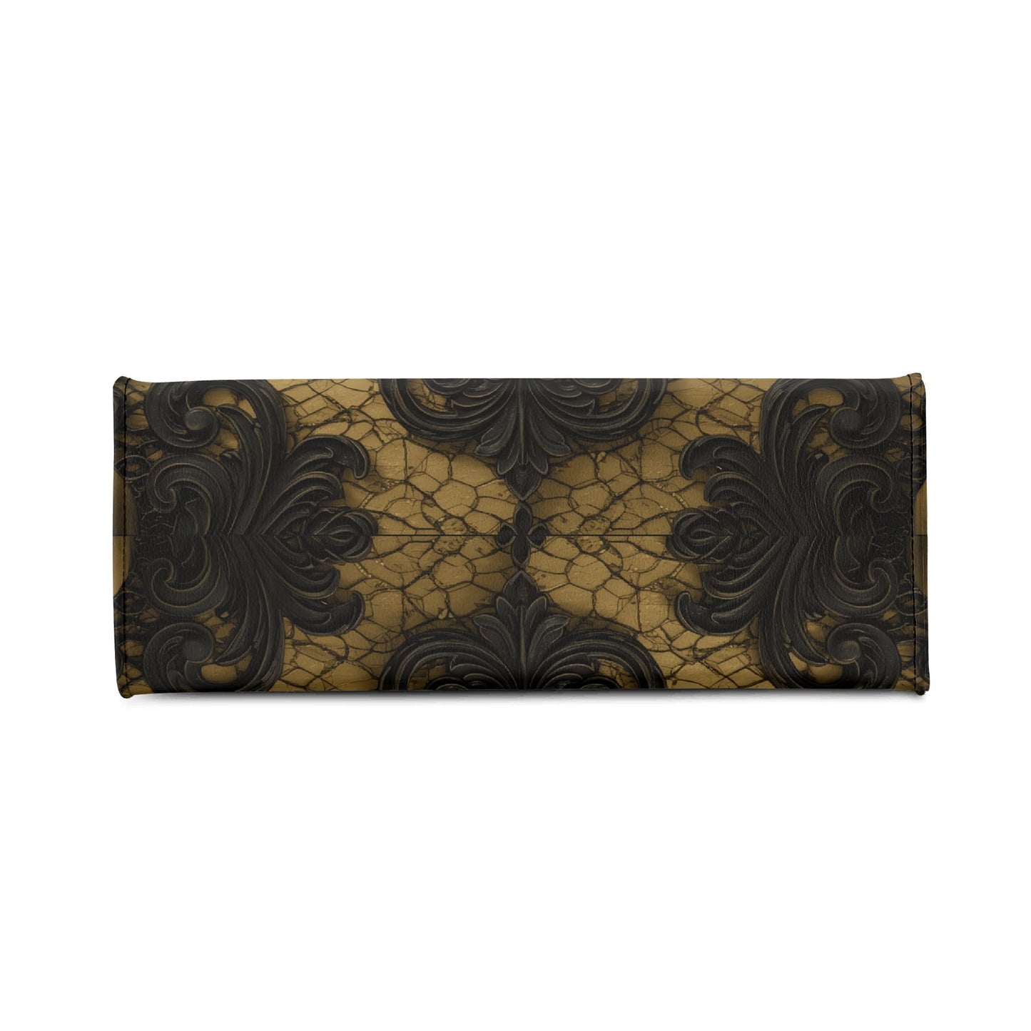 Baroque Damask Skull Handbag