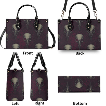 Raven Skulls Handbag