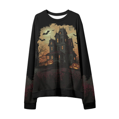 Haunted House Halloween Sweater