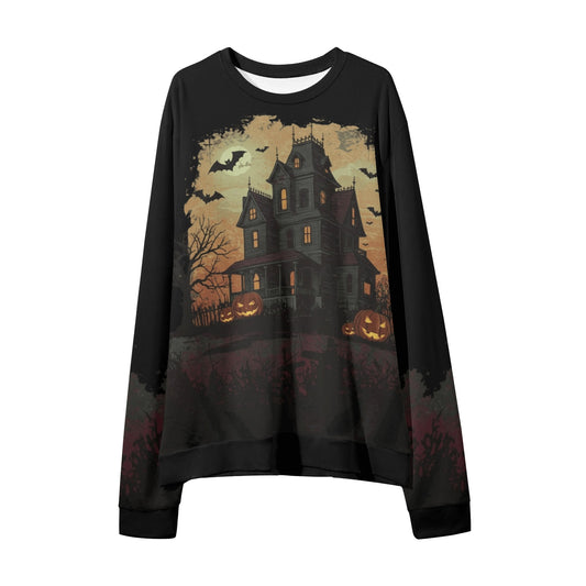 Haunted House Halloween Sweater