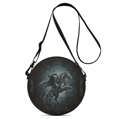 Sleepy Hollow Headless Horseman Round Satchel Bag