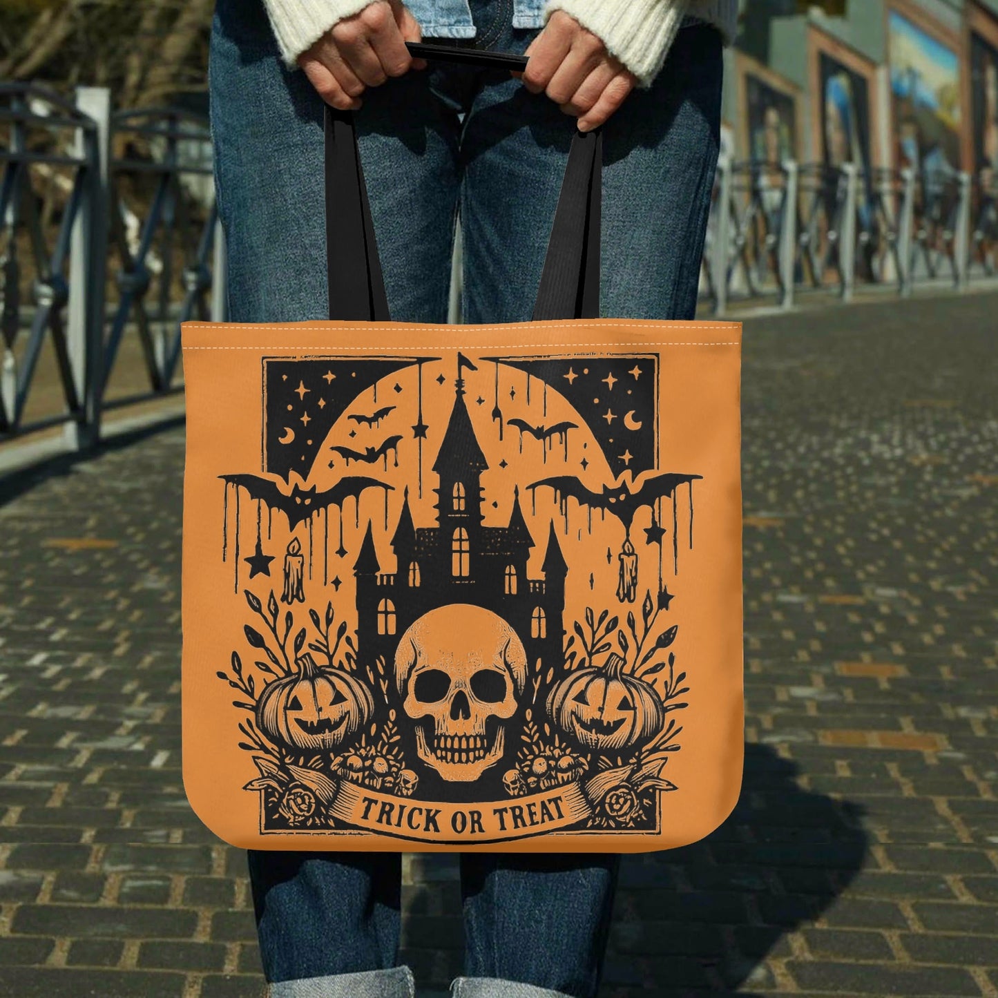 Trick Or Treat Tote Bag