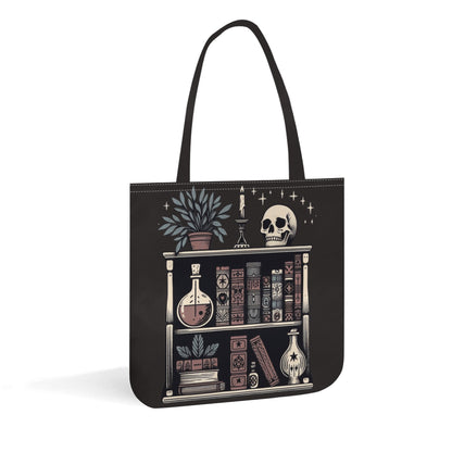 Witchy Bookshelf Tote Bag