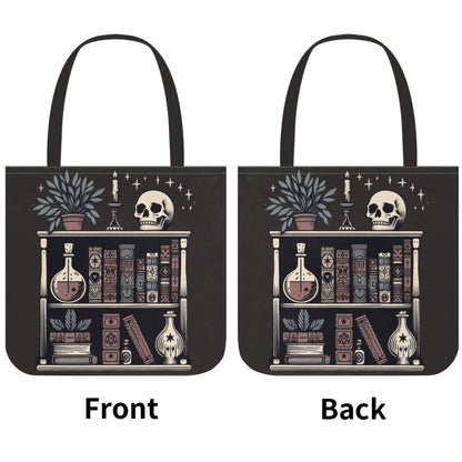 Witchy Bookshelf Tote Bag