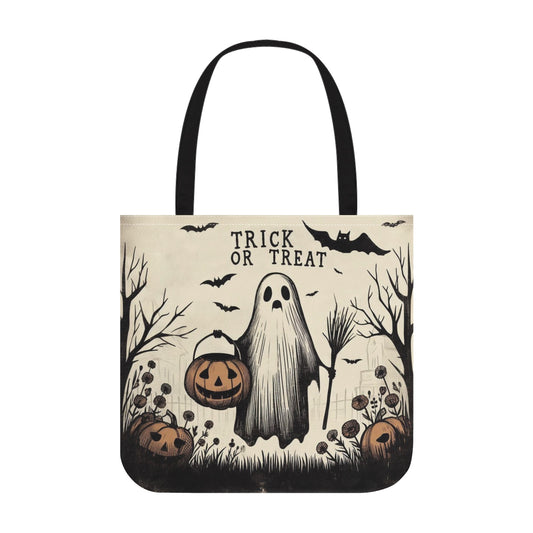 Trick or Treat Ghost Tote Bag