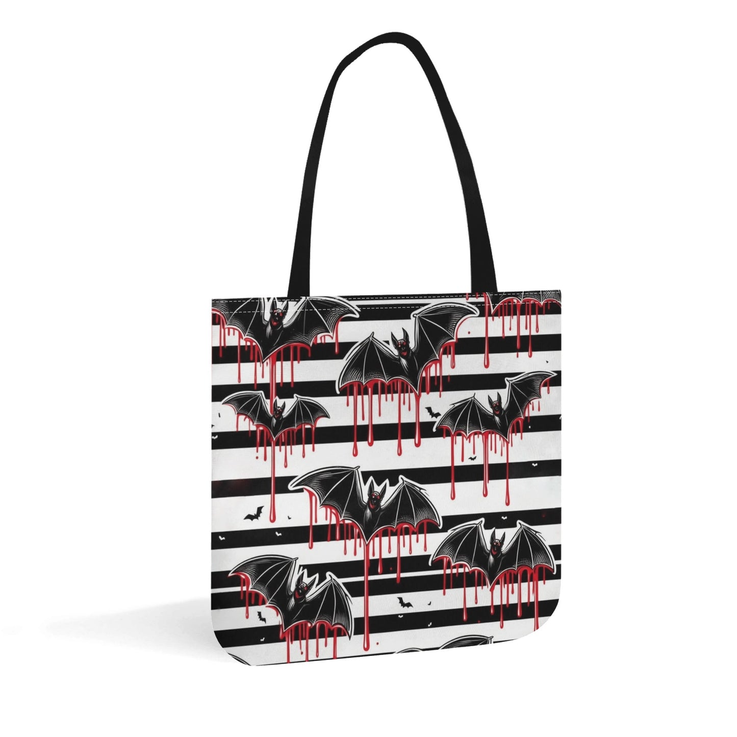Dripping Bats and Stripes Tote Bag