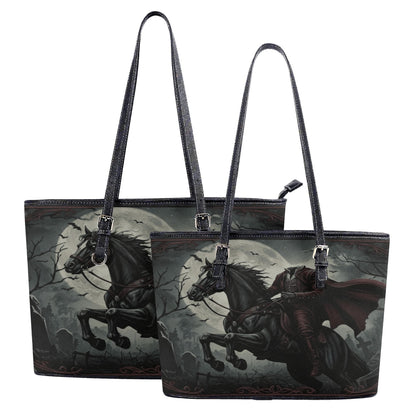 Headless Horseman Leather Tote Bag