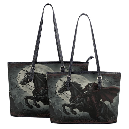 Headless Horseman Leather Tote Bag