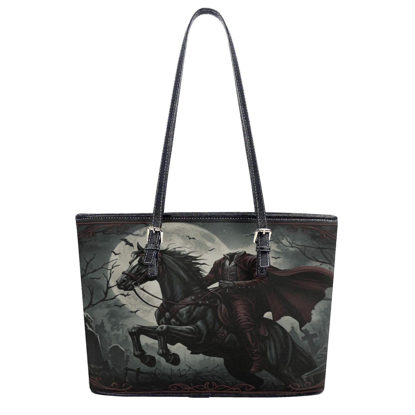 Headless Horseman Leather Tote Bag