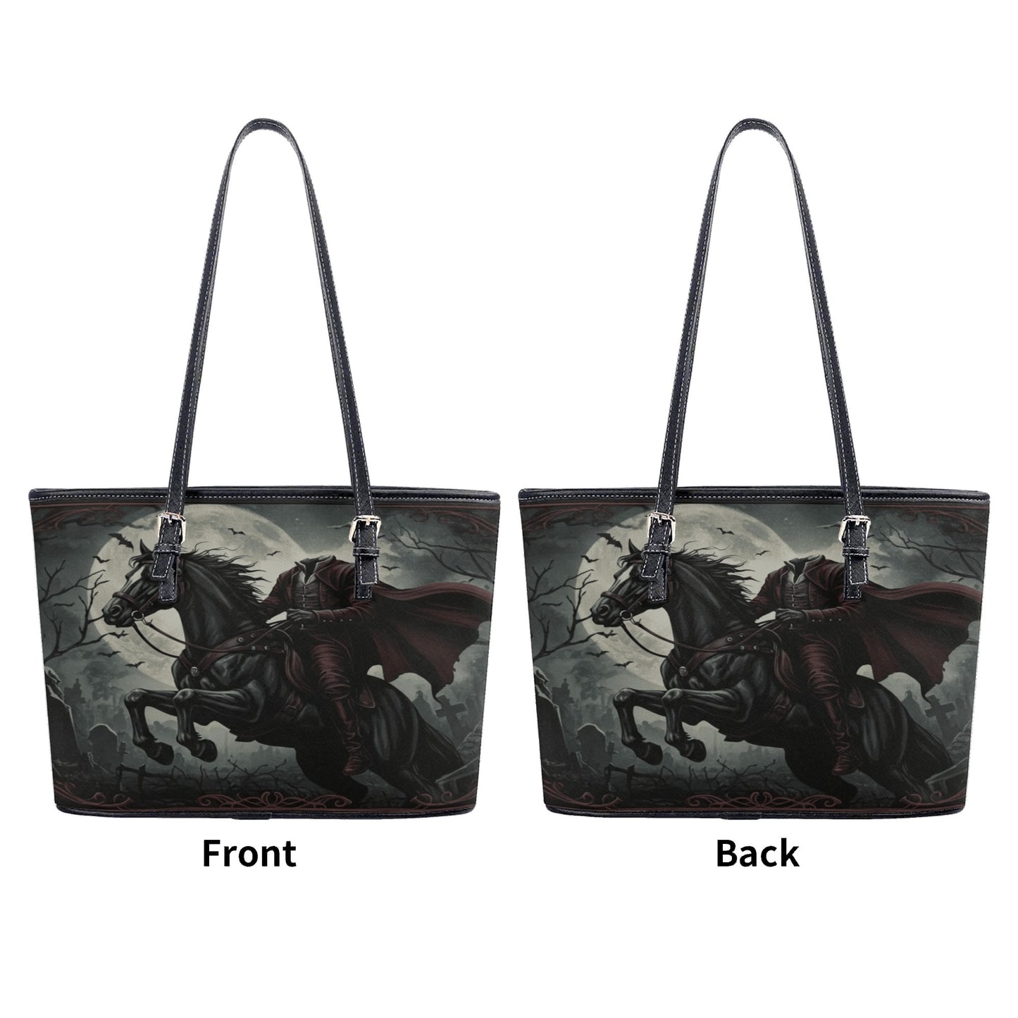 Headless Horseman Leather Tote Bag
