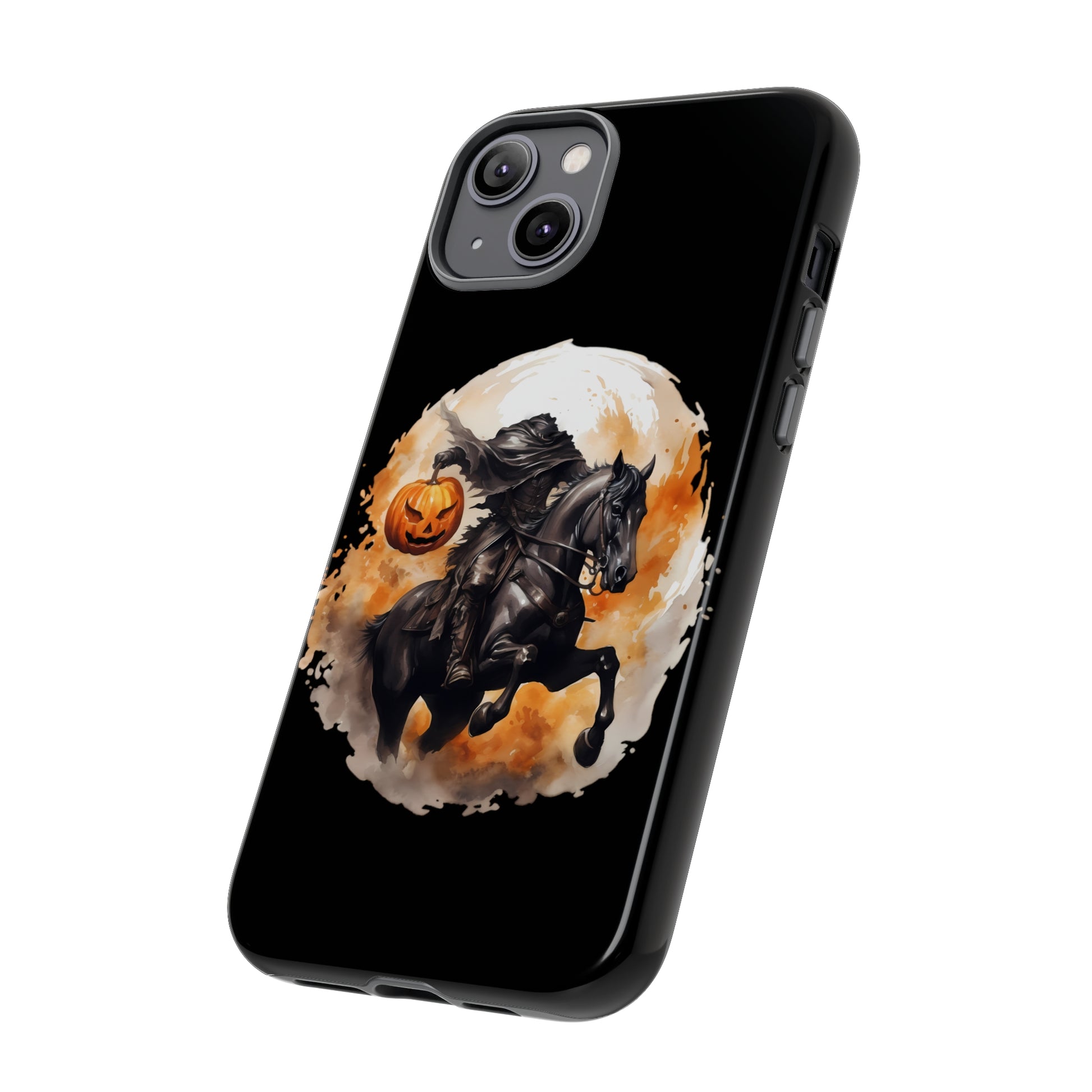 Headless Horseman Pumpkin Head Tough Phone Case for iPhone Samsung GooglePhone CaseVTZdesignsiPhone 12 MiniMatteAccessoriesfallGlossy