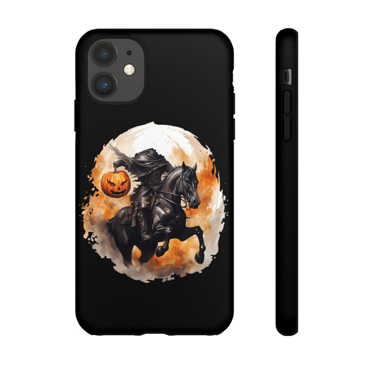 Headless Horseman Pumpkin Head Tough Phone Case for iPhone Samsung GooglePhone CaseVTZdesignsiPhone 11MatteAccessoriesfallGlossy