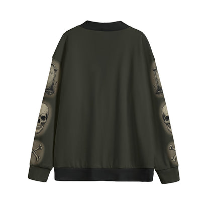 Graveyard V-neck Button Up Cardigan