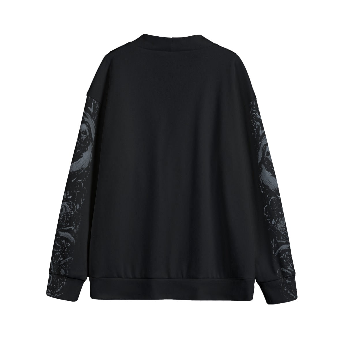 Spooky Skeleton V-neck Button Up Cardigan